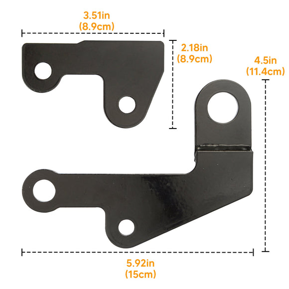 Steel Rear 1.5" Drop Lowering Link Kit For Honda Shadow AERO Spirit VT750 - Mofun - ZT201