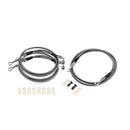 Upper and Lower Hydraulic Front ABS Brake Lines for 2014 - 2024 Harley Touring ABS Models (for 12" - 14" Handlebar) - Mofun - 90109014