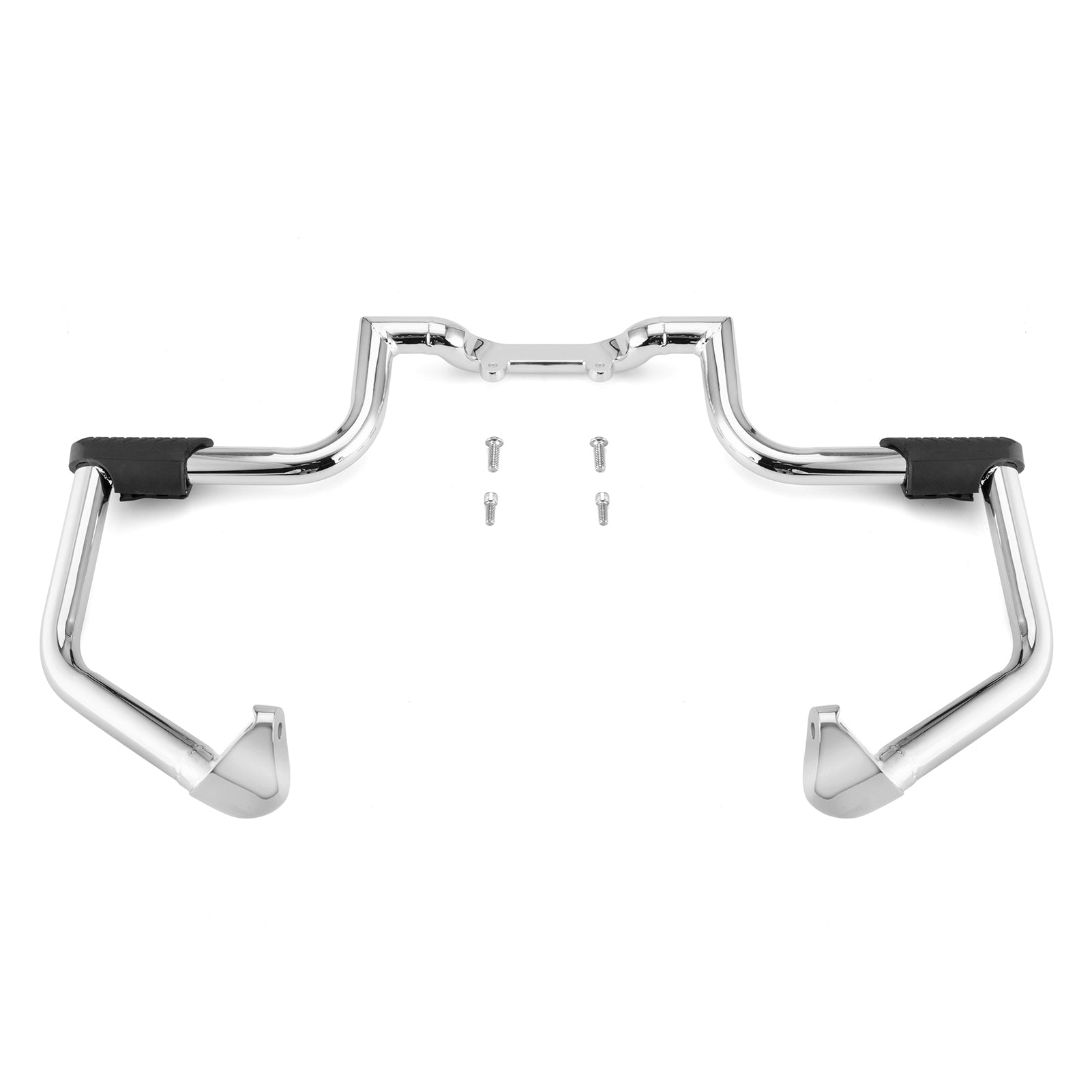 Buy chrome-silver 2014+ Indian Chief Classic Dark Horse Mustache Engine Guard Highway Crash Bars