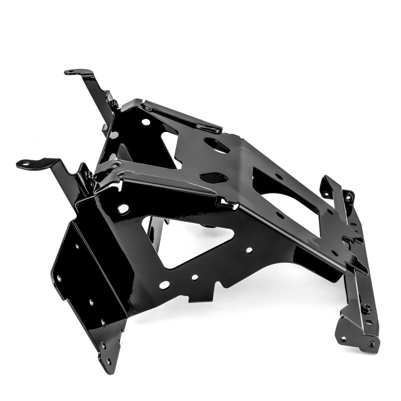 2015-2023 Harley Road Glide Inner Fairing Radio Mount Bracket Black Caddy