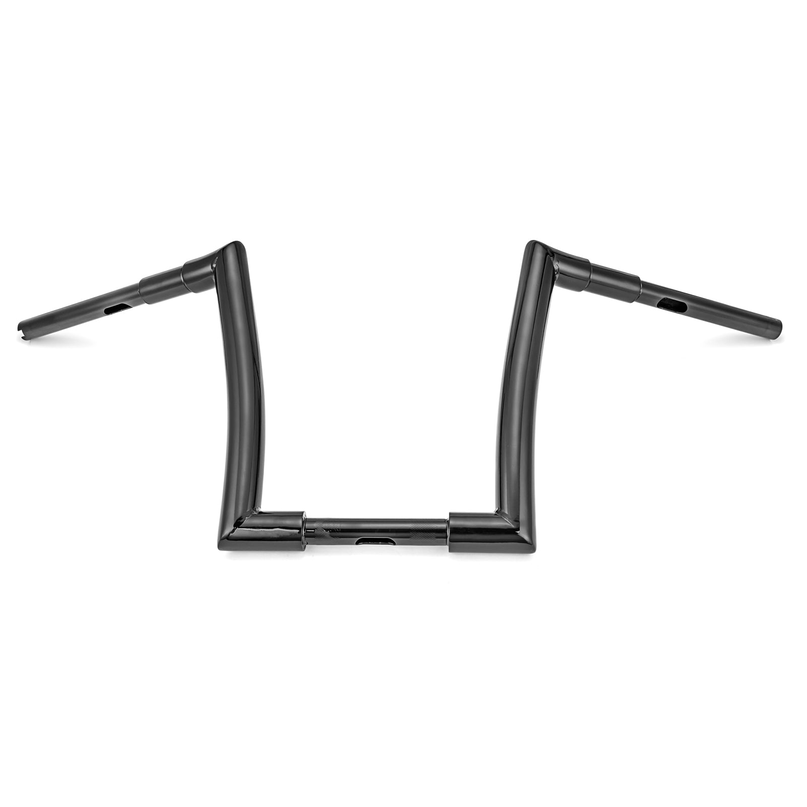 Buy gloss-black Harley Electra Glide Road King Dyna 12&quot; Rise 1&quot; Clamp Fat Ape Hangers Bar Handlebar