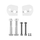 2006-2024 Yamaha FJR1300 Aluminum Silver 1" Handlebar Handle Bar Riser Kit-5