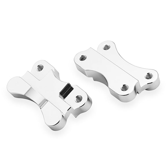 1986 - 2017 Harley Softail Deluxe Slim Front Fender Riser Relocator Adapter - Mofun - 90204030