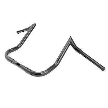1986 - 2023 Harley Street Glide Electra Glide Steel 1" Clamp 12" Rise e Hangers Handlebar - Mofun - HD046 - B