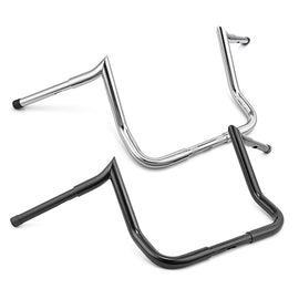 1986 - 2023 Harley Street Glide Electra Glide Steel 1" Clamp 12" Rise e Hangers Handlebar - Mofun - HD046 - E