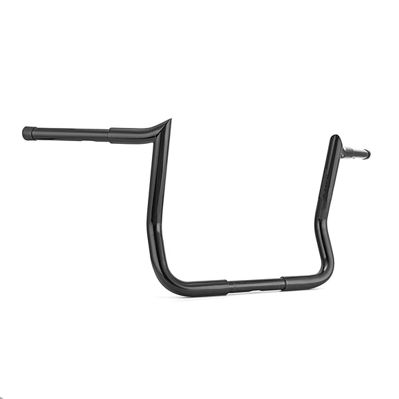 1986 - 2023 Harley Touring FLHT FLHX Rise 14" Clamp 1" Ape Hanger Meathook Handlebar - Mofun - HD084 - B