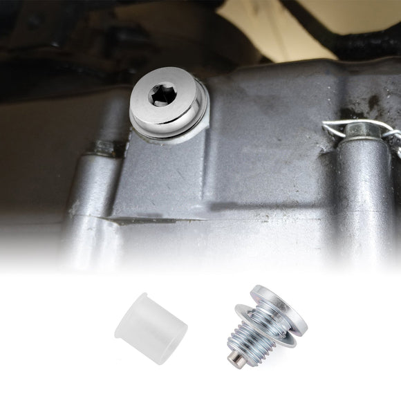 1987 - 2025 Kawasaki KLR650 Steel Low - Profile Magnetic Drain Bolt - Mofun - 90220006