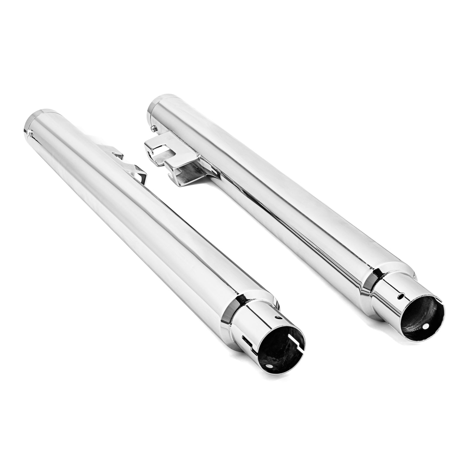 1995 - 2016 Harley Touring Dresser Bagger Chrome 2.5" Slip - On Exhaust Muffler - Mofun - 90501006