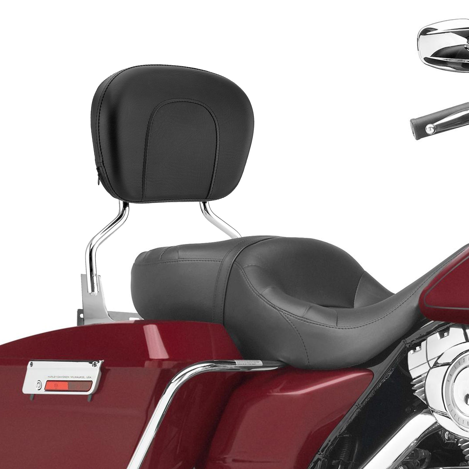 1997 - 2008 Harley Road King Street Glide Detachable Passenger Backrest Sissy Bar Docking Hardware Kit - Mofun - HD026 - E