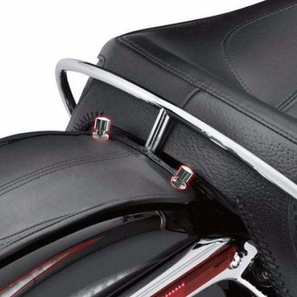 1999 - 2024 Harley Touring Electra Glide Softail Deluxe Deuce 2x Solo Seat Vintage Nuts - Mofun - 90320009