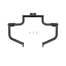 2000 - 2017 Harley Softail FL Gloss Black Rust - Proof Front Engine Guard Crash Bar - Mofun - 90201037