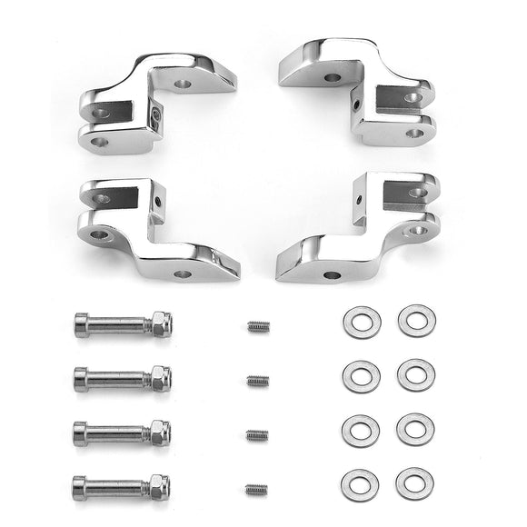 2000 - 2017 Harley Softail FL Models Driver Floorboard Out & Forward 1" Brackets - Mofun - 90420013