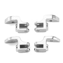 2000 - 2017 Harley Softail FL Models Driver Floorboard Out & Forward 1" Brackets - Mofun - 90420013