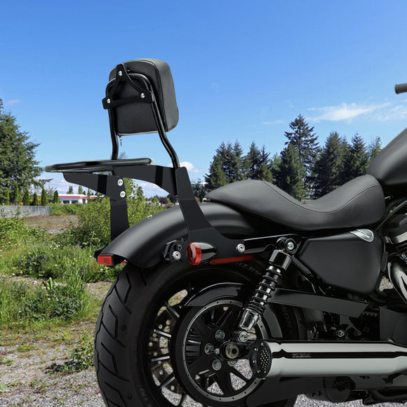2004 - 2022 Harley Davidson Sportster XL 883 1200 Forty Eight Sissy Bar Passenger Detachable Backrest - Mofun - 90302068