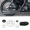 2004 - 2022 Harley Sportster XL 883 1200 Rear Chain Drive Conversion Sprocket Set - Mofun - HD081