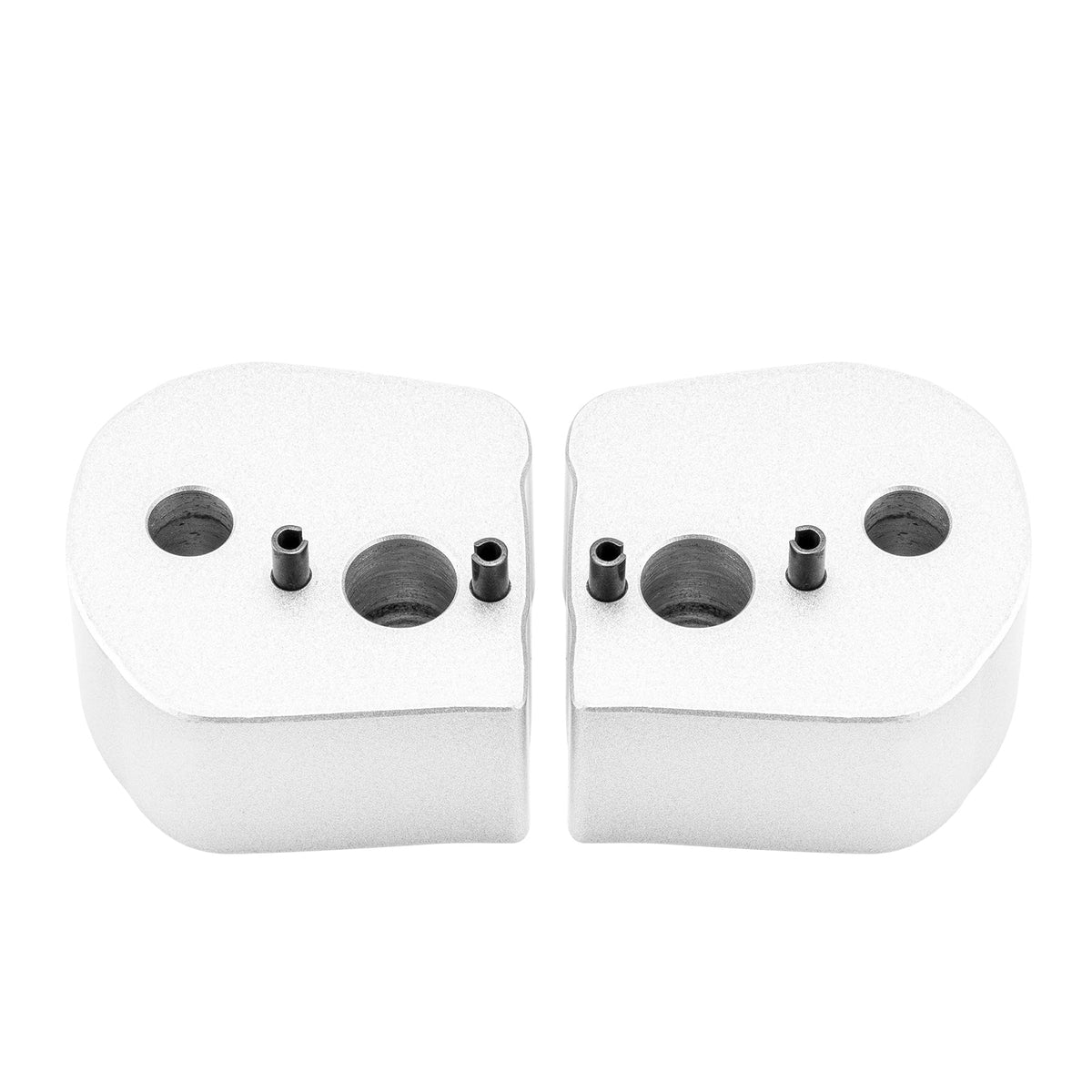 Fjr Risers For 2006-2024 Yamaha FJR1300 Aluminum Silver 1
