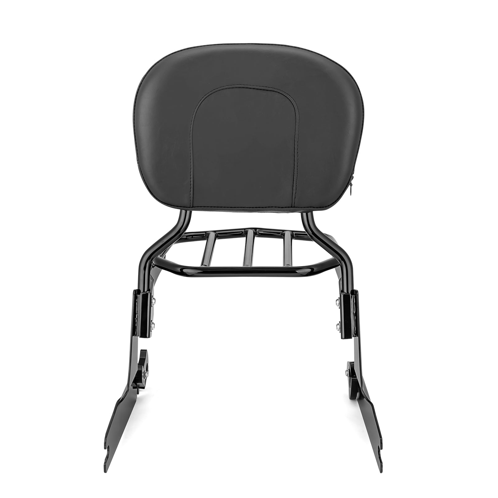 2006+ Harley Davidson Softail FLSTF 200mm Rear Fender Upright Detachable Sissy bar Backrest Pad Rack Kit - Mofun - 90302042