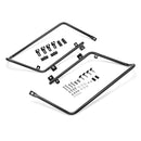 2008 - 2017 Harley Dyna FXDF FXDB FXDC Saddlebag Conversion Support Brackets Mount Kit - Mofun - HD092 - B