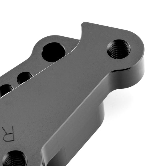 2008 - UP Harley Touring FLHR Brake Caliper Extension Brackets 13" Rotors L + R - Mofun - 90220009