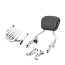 2009 - 2013 Harley Touring FLHR FLHRC FLHT FLHX FLTR Passenger Backrest Sissy Bar&Luggage Rack&Docking Kit - Mofun - 90303001+90302002+90205090