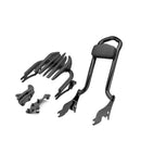 2009 - 2013 Harley Touring FLHX FLHT FLHR FLTR Passenger Backrest Sissy Bar&Luggage Rack&Docking Hardware Kit - Mofun - 90303002+90302096+90205091