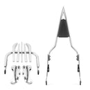 2009 - 2013 Harley Touring Road King Street Glide Chrome Sissy Bar Backrest&Luggage Rack&Docking Kit - Mofun - 90303001+90302099+90205090
