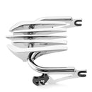 2009 - 2013 Harley Touring Road King Street Glide Chrome Sissy Bar Backrest&Luggage Rack&Docking Kit - Mofun - 90303001+90302099+90205090