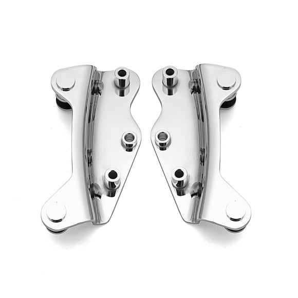 2009 - 2013 Harley Touring Road King Street Glide Chrome Sissy Bar Backrest&Luggage Rack&Docking Kit - Mofun - 90303001+90302099+90205090