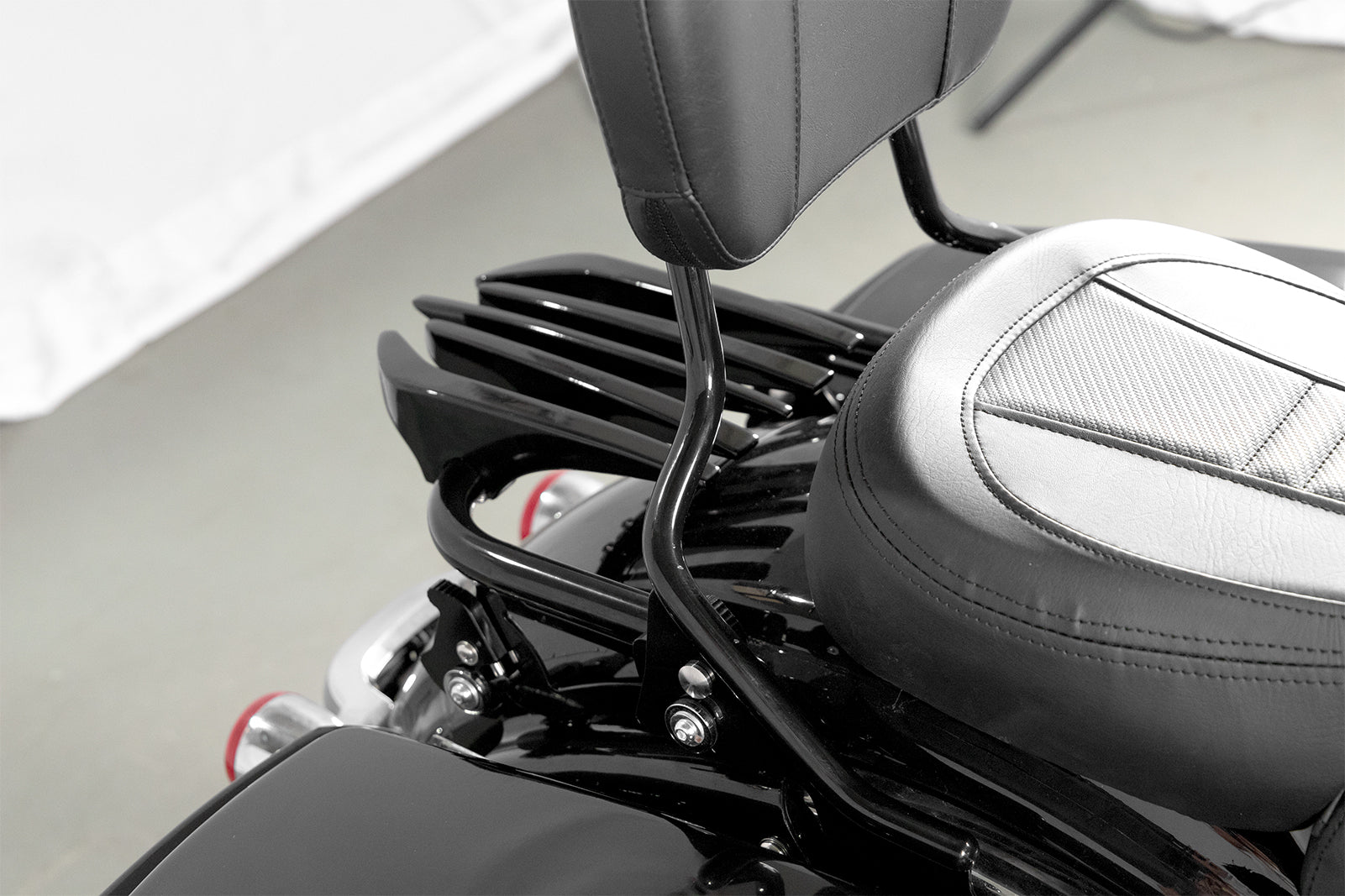 2009 - 2013 Harley Touring Road King Street Glide Sissy Bar&Luggage Rack&Docking Kit - Mofun - 90303002+90302003+90205091