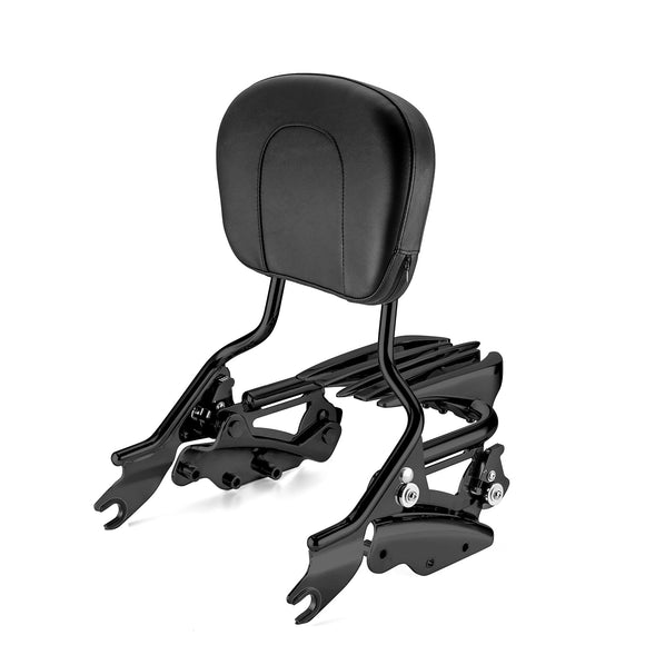 2009 - 2013 Harley Touring Road King Street Glide Sissy Bar&Luggage Rack&Docking Kit - Mofun - 90303002+90302003+90205091