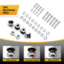 2009 - 2024 Harley Davidson Touring Quick Release Sissy Bar Rack 4 Point Docking Hardware - Mofun - 90303026