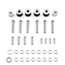 2009 - 2024 Harley Davidson Touring Quick Release Sissy Bar Rack 4 Point Docking Hardware - Mofun - 90303026