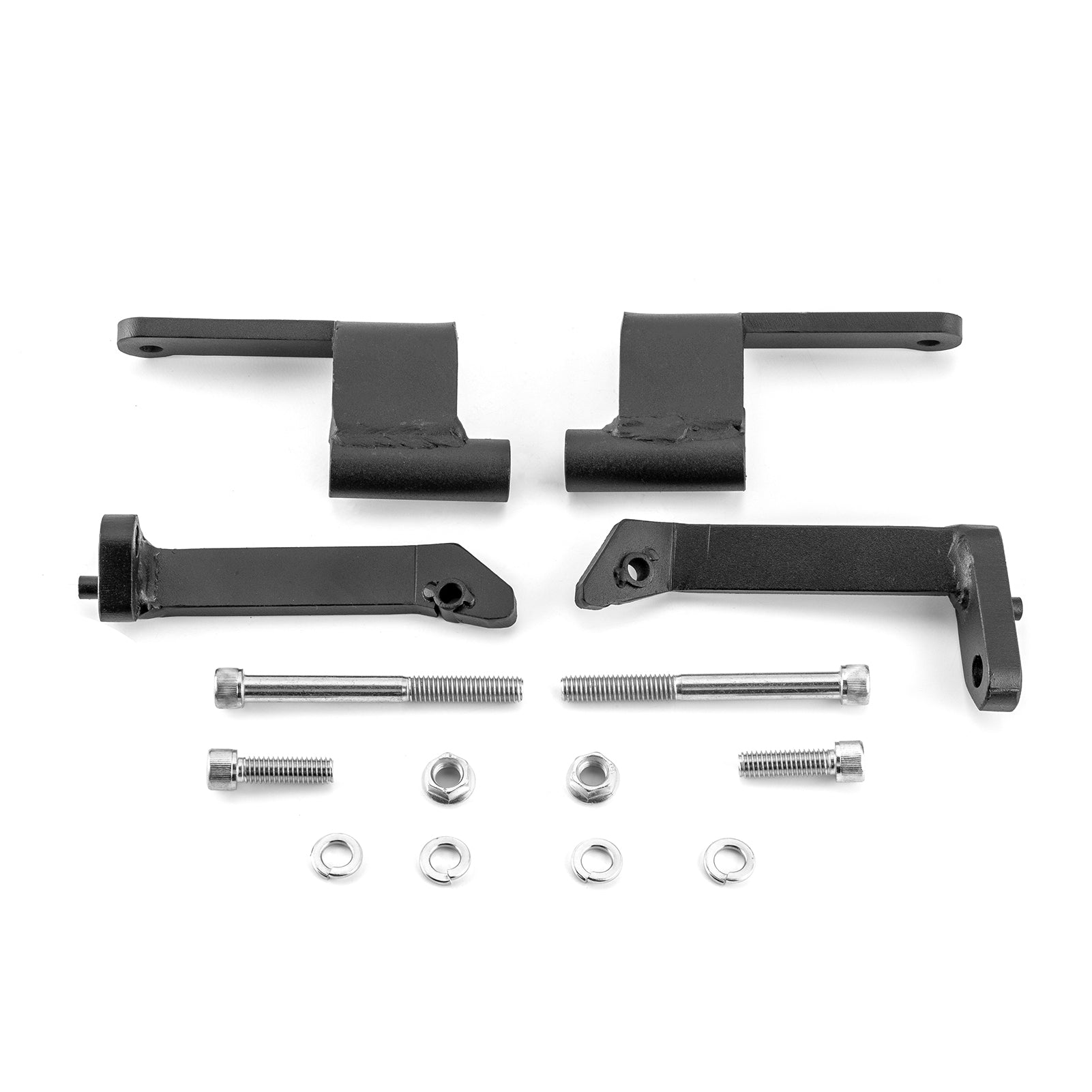 2009 - 2024 Harley Touring FLHT FLHR FLTR FLHX Driver Floorboard Relocation Brackets Steel - Mofun - 90420020