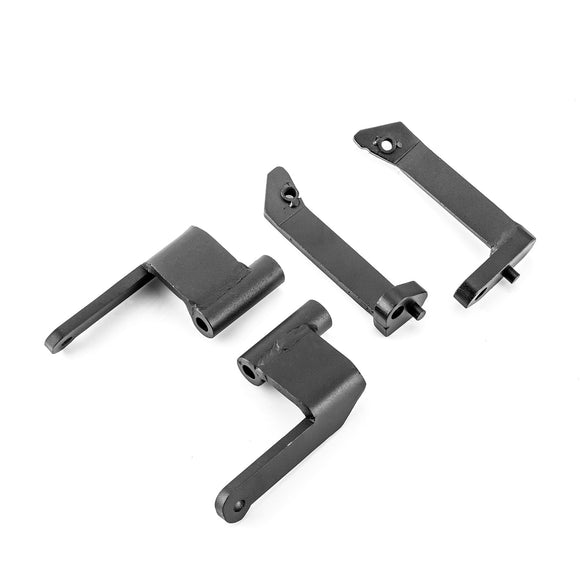 2009 - 2024 Harley Touring FLHT FLHR FLTR FLHX Driver Floorboard Relocation Brackets Steel - Mofun - 90420020