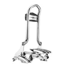 2009 - 2024 Harley Touring FLHX FLHT FLHR FLTR Chrome Sissy Bar Backrest&Luggage Rack&Docking Kit - Mofun - 90302095+HD018 - E+HD022 - E