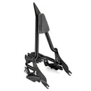 2009 - 2024 Harley Touring FLHX FLHT FLHR FLTR Passenger Backrest Sissy Bar&Luggage Rack&Docking Hardware Kit - Mofun - 90303002+90302098+90205091