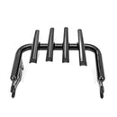 2009 - 2024 Harley Touring FLHX FLHT FLHR FLTR Sissy Bar Backrest Luggage Rack Docking Kit - Mofun - 90302096+HD019 - B+HD022 - B