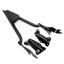 2009 - 2024 Harley Touring Road Glide Road King Passenger Backrest Sissy Bar&Docking Hardware Kit - Mofun - 90302098+HD019 - B