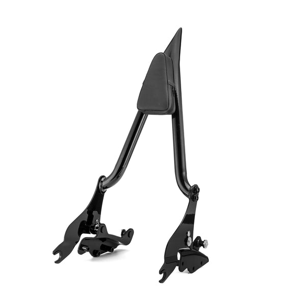 2009 - 2024 Harley Touring Road Glide Road King Passenger Backrest Sissy Bar&Docking Hardware Kit - Mofun - 90302098+HD018 - B