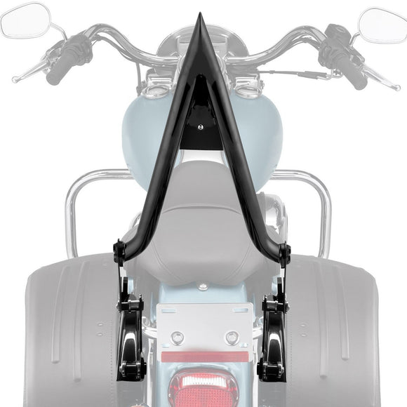 2009 - 2024 Harley Touring Road Glide Road King Passenger Backrest Sissy Bar&Docking Hardware Kit - Mofun - 90302098+HD018 - B