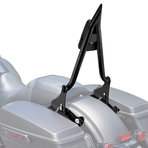 2009 - 2024 Harley Touring Road Glide Road King Passenger Backrest Sissy Bar&Docking Hardware Kit - Mofun - 90302098+HD019 - B