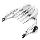 2009 - 2024 Harley Touring Road King Road Glide Quick Release Invisible Chrome Lugggage Rack - Mofun - 90205090