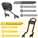 2009 - 2024 Touring FLHX FLHT FLHR FLTR Fat Bar 1.3" Quick Detachable Passenger Backrest Sissy Bar - Mofun - 90302096