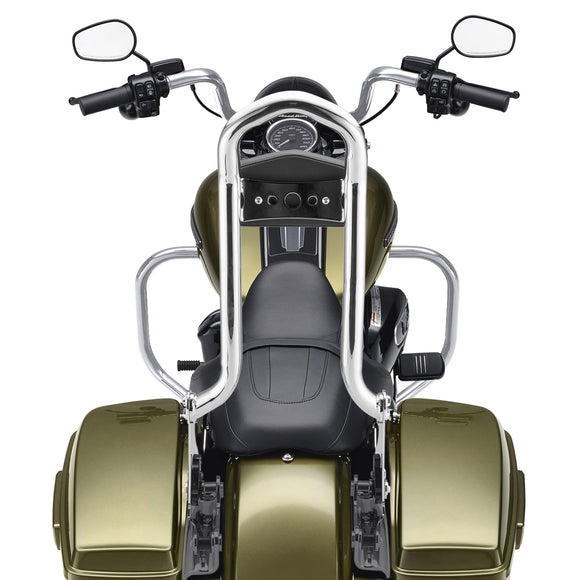 2009 - 2024 Touring FLHX FLHT FLHR FLTR Fat Bar 1.3" Quick Detachable Passenger Backrest Sissy Bar - Mofun - 90302096