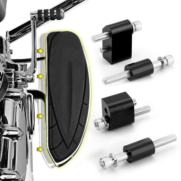 2009 - UP Harley Touring FLH FLHR Driver Pedal Floorboard Extension Out - 1 - 1/4" - Mofun - HD037 - A