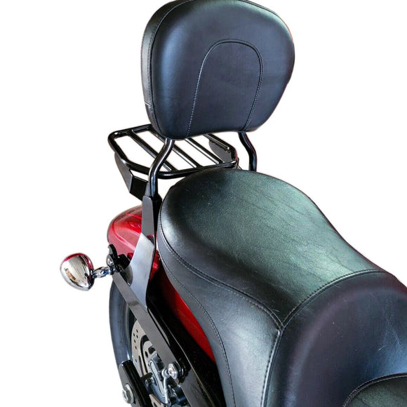 2010 - 2017 Harley Davidson Dyna Wide Glide FXDWG Detachable Passenger Backrest Sissy Bar - Mofun - 90302086
