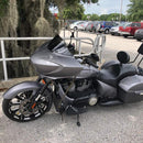 2010 - 2017 Victory Cross Country Driver Rider Backrest Organizer Pad Bracket Kit - Mofun - ZT163