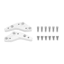 2011 - 2025 BMW K1600GT K1600GTL 0.75" Silver Handlebar Riser CNC Aluminum - Mofun - ZT265