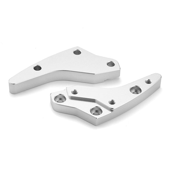 2011 - 2025 BMW K1600GT K1600GTL 0.75" Silver Handlebar Riser CNC Aluminum - Mofun - ZT265