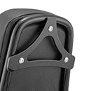 2012 - 2016 Harley Dyna Switchback FLD Black Chrome Passenger Backrests Sissy Bar W/Rack - Mofun - 90302084